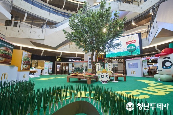 넷마블 엠엔비 '쿵야 레스토랑즈', 맥도날드 '파밭스토어' 참여. 사진=넷마블