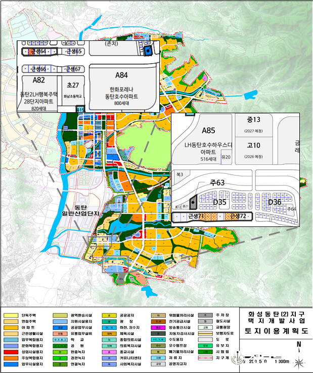 해당 필지 입지도. 사진=GH