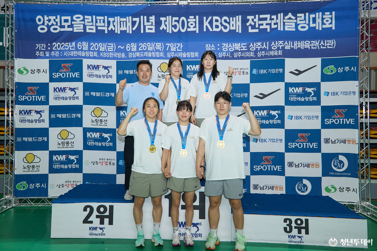 종합 우승에 기여한 선수들 모습. 사진=GH