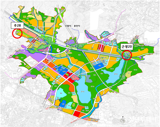 해당 토지 위치도. 사진=GH