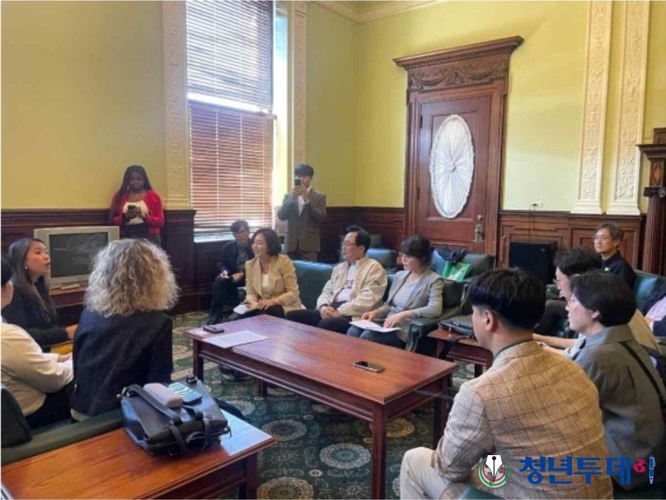 면담모습. 사진=서울시의회